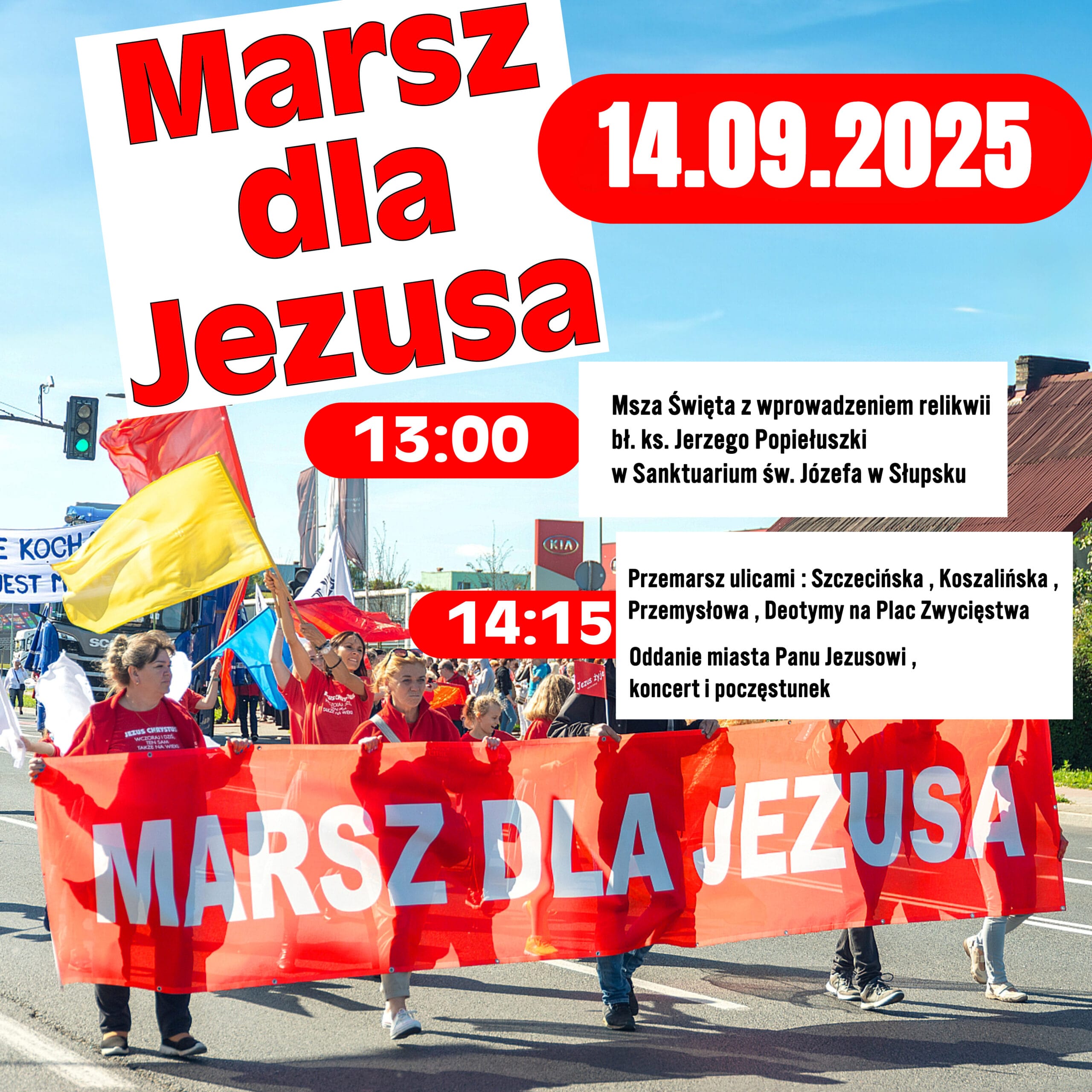 Marsz dla Jezusa 14.09.2025